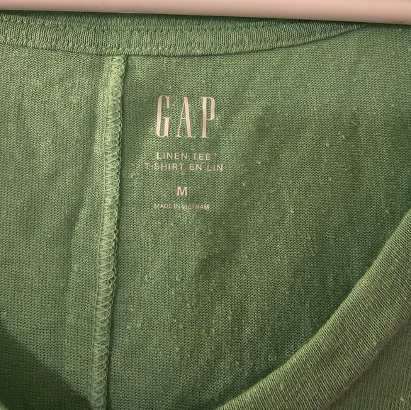 GAP Linen T-Shirt | Size Medium - Picture 3 of 5